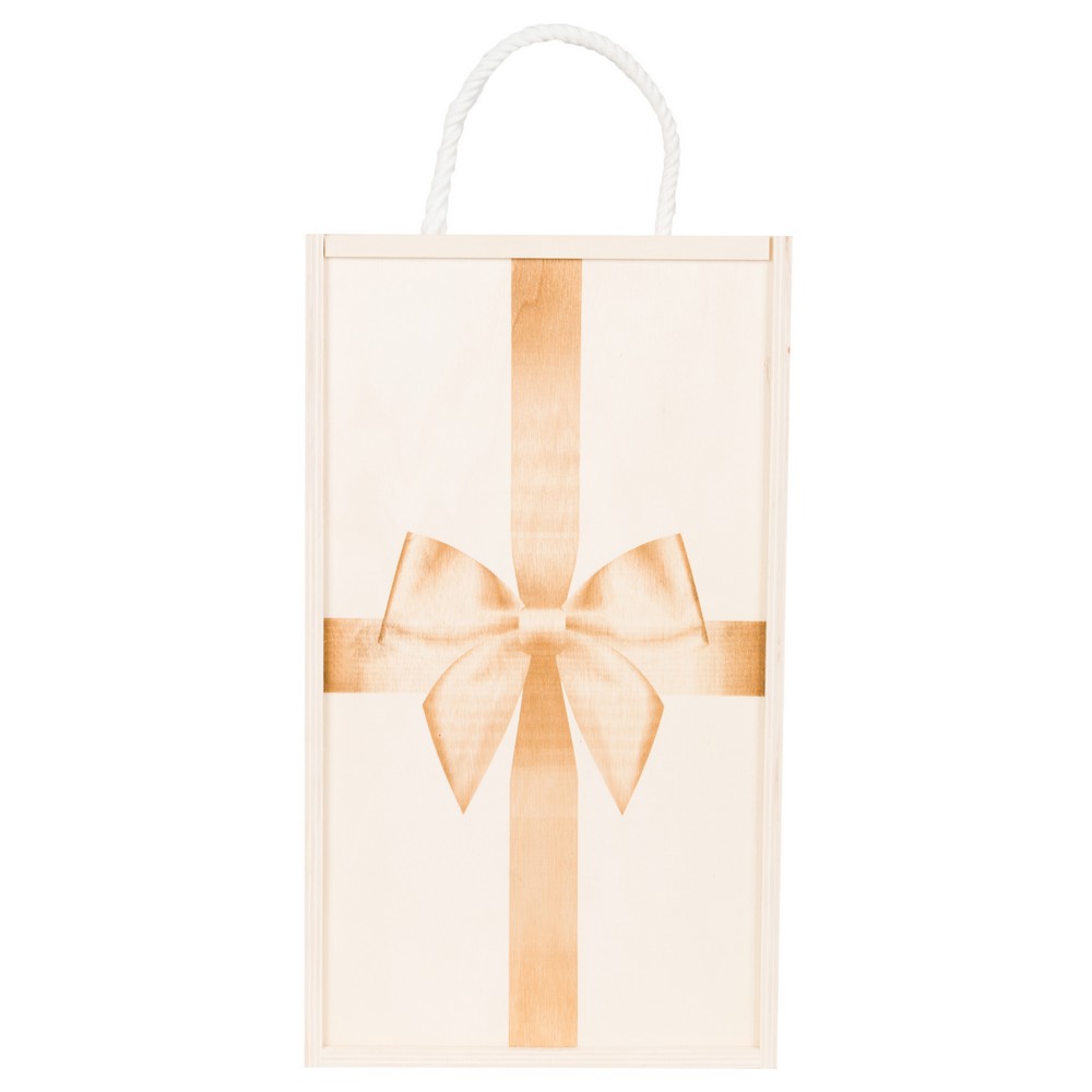 Skrzynka do wina 2 elementowa