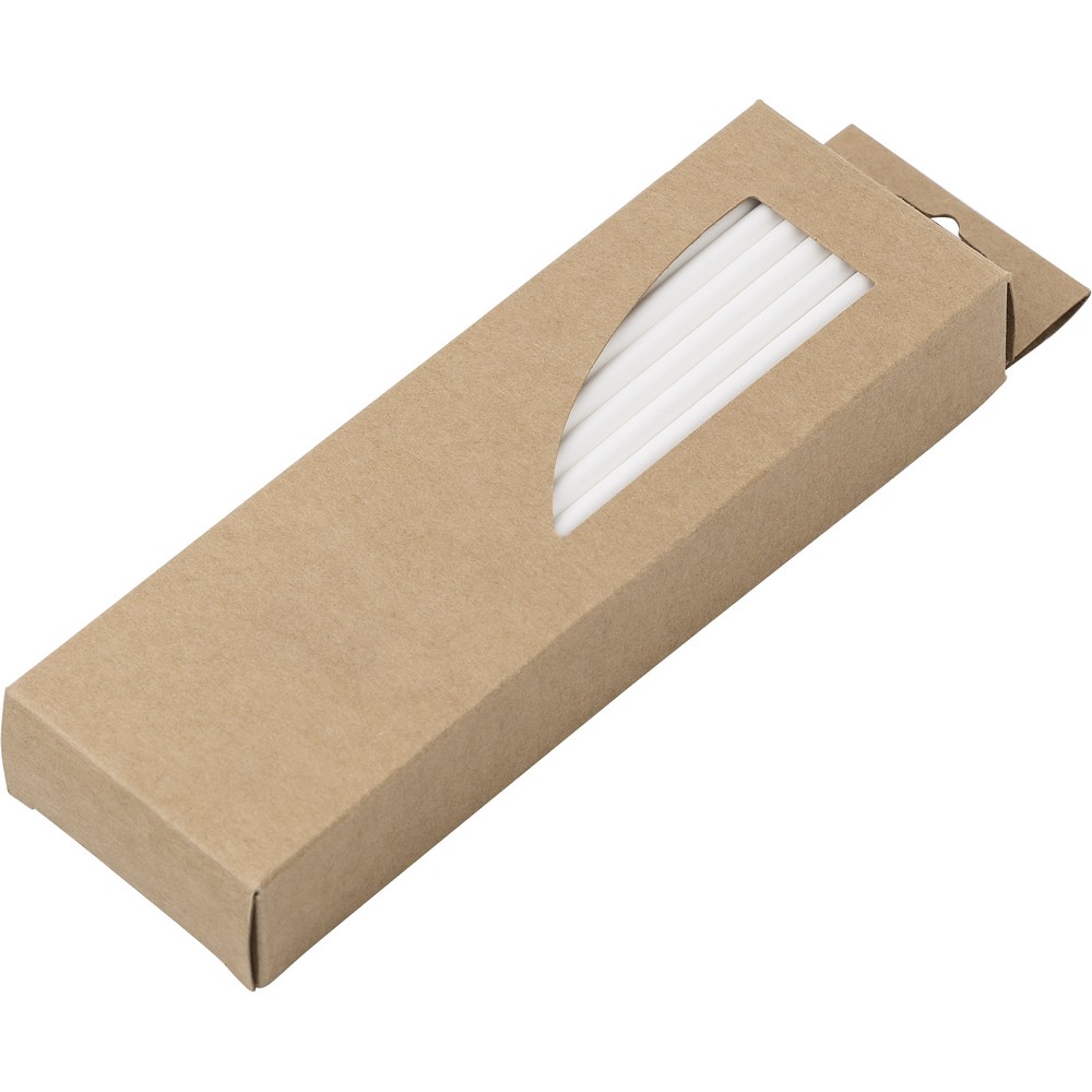 Zestaw papierowych słomek