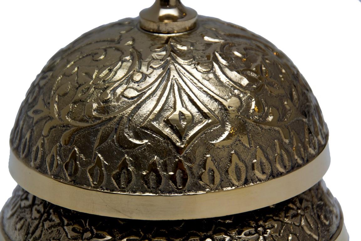 Mosiężny dzwonek hotelowy 