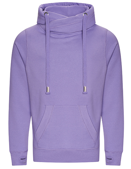 Cross Neck Hoodie 