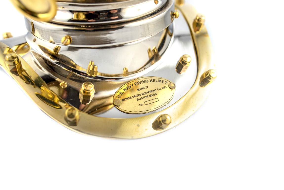 Mosiężny hełm nurka DIVER 