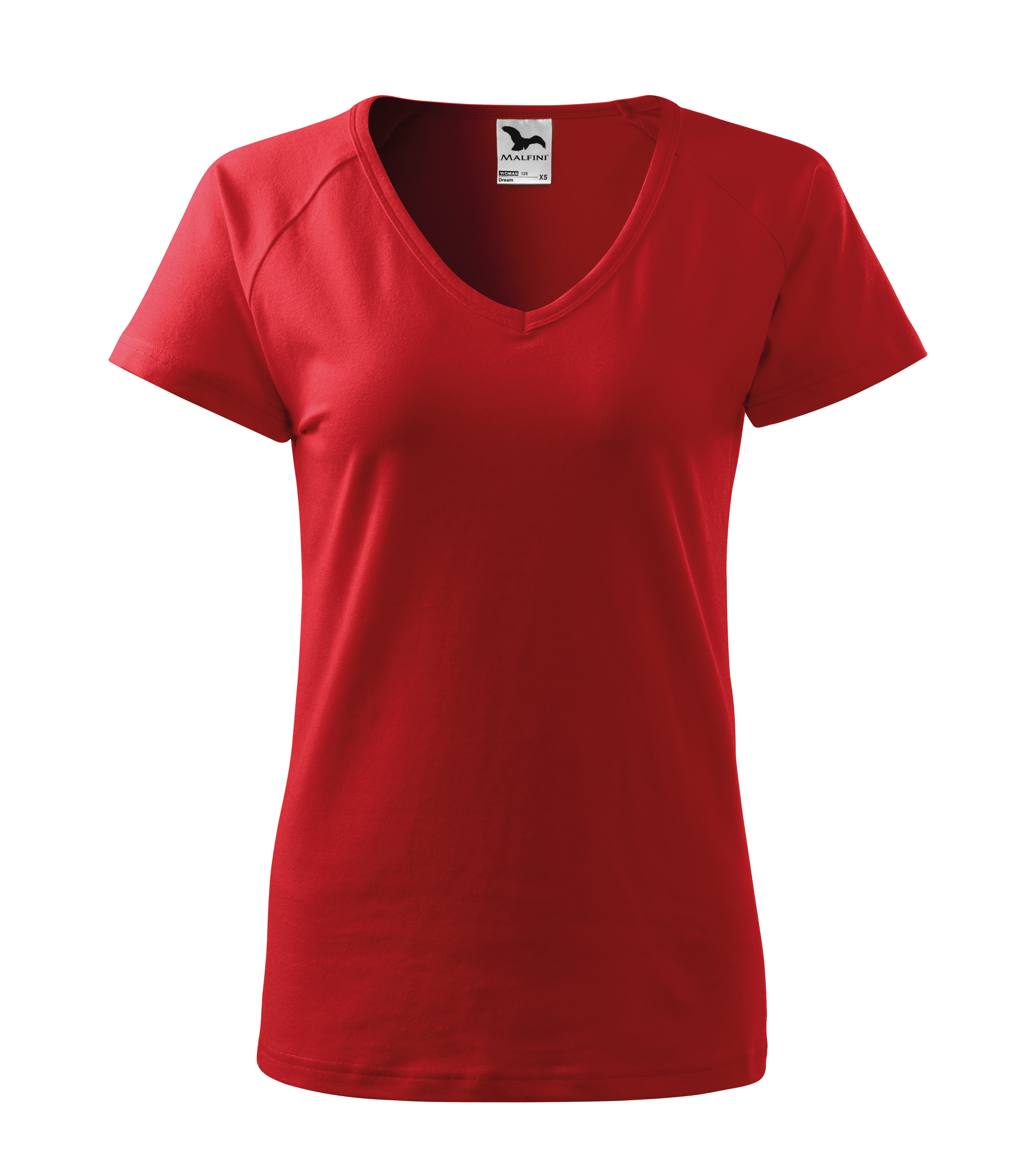 Koszulka V-neck damska