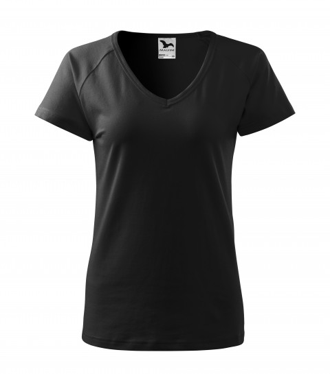 Koszulka V-neck damska