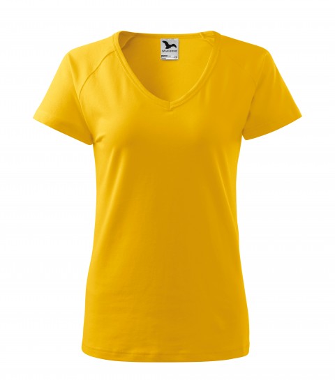 Koszulka V-neck damska