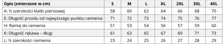 Męska bluza rozpinana