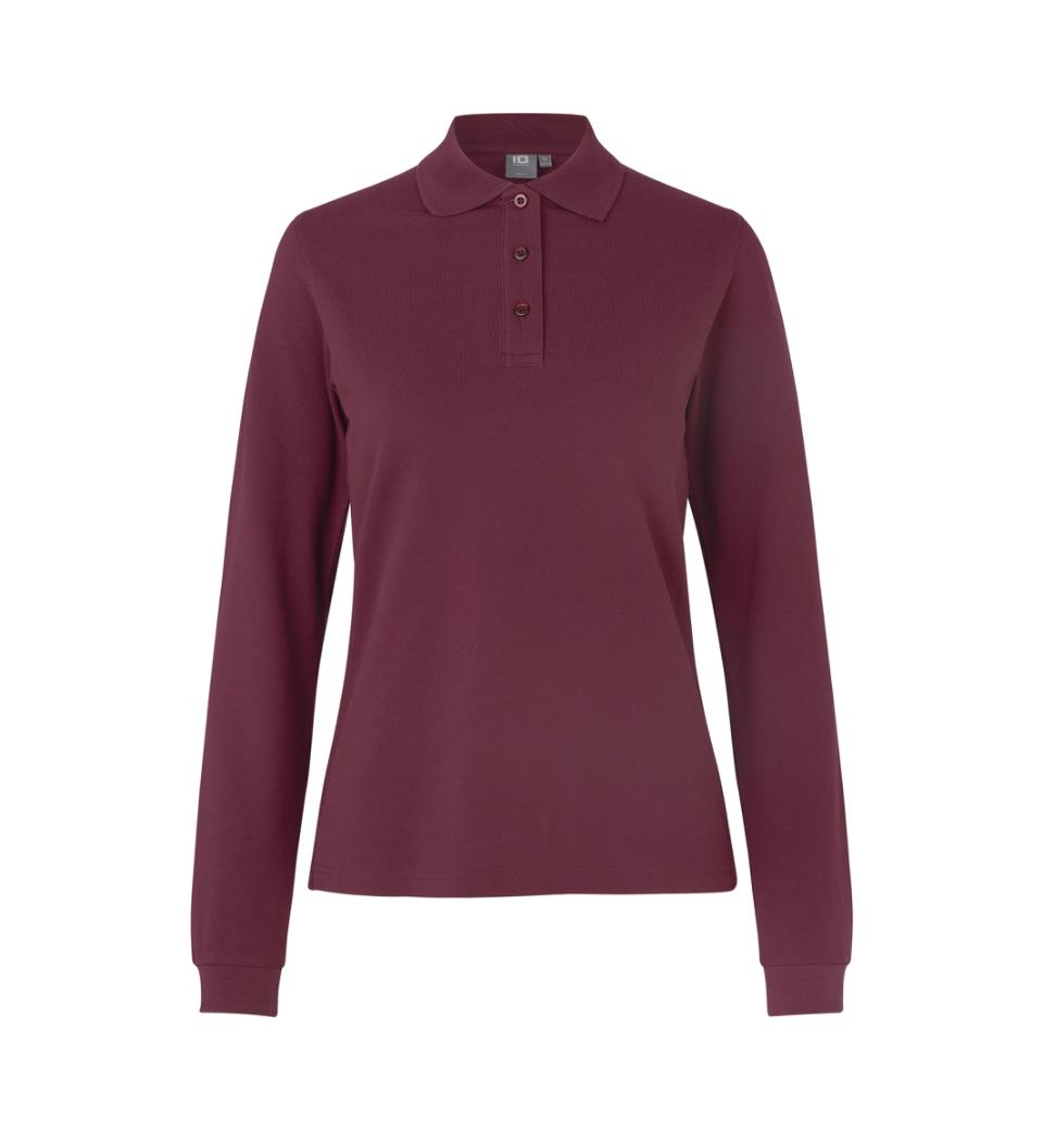  Koszulka polo długi rękaw | stretch | damska 
