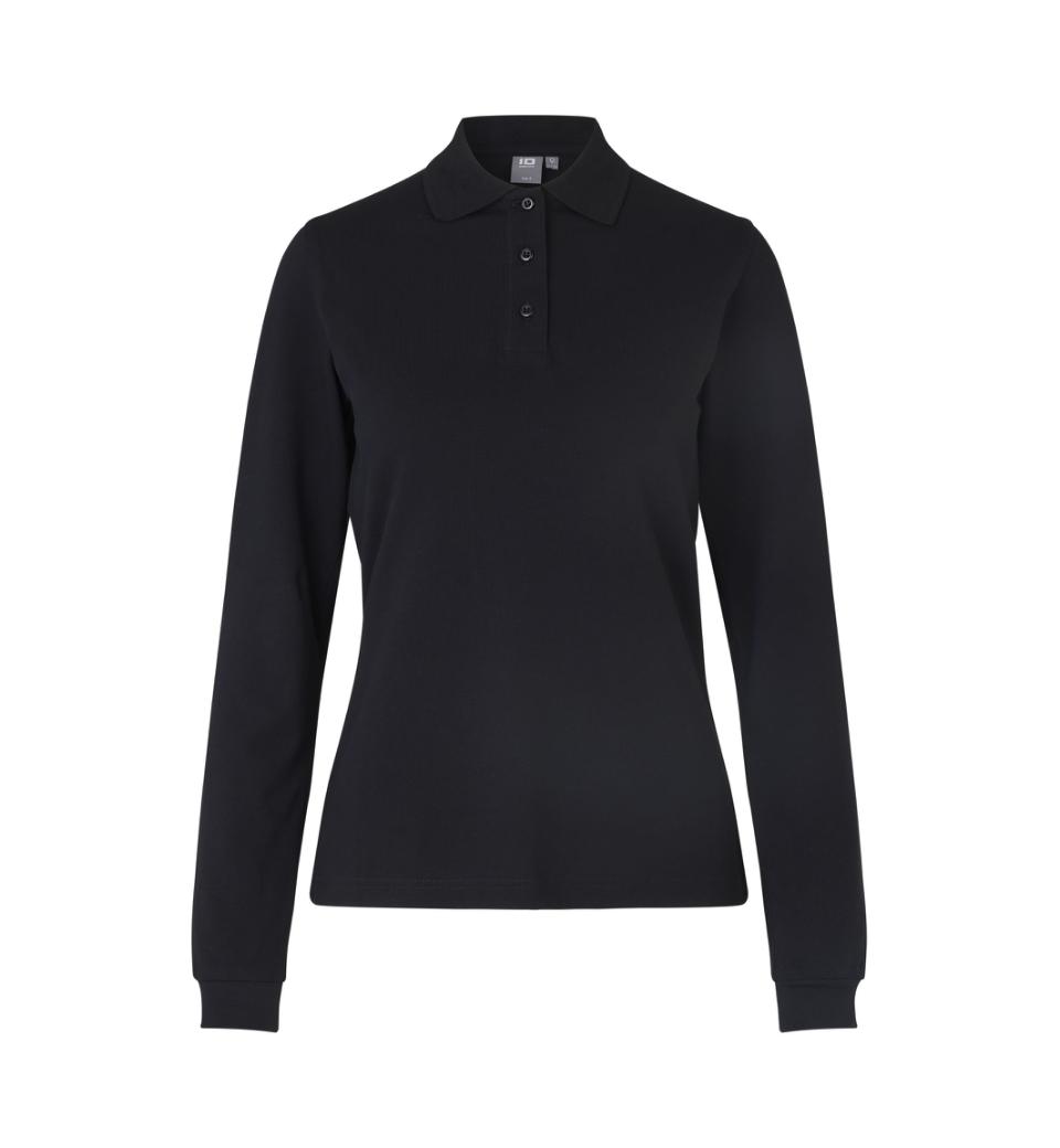  Koszulka polo długi rękaw | stretch | damska 