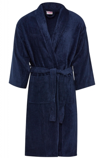 Welurowy szlafrok kąpielowy