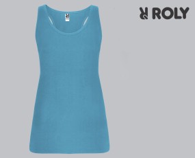 BRENDA Koszulka sportowa  bez rękawów. Damska i dz