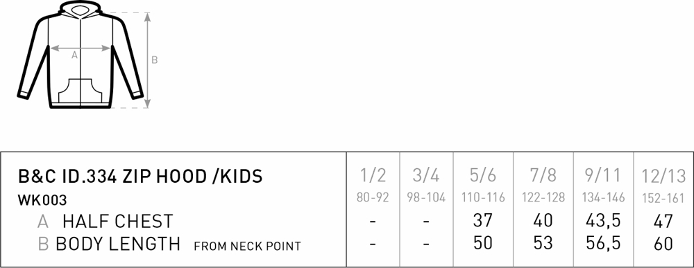 Bluza dziecięca na zamek z kapturem