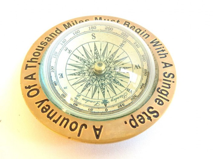 Mosiężny kompas soczewkowy DREAM 