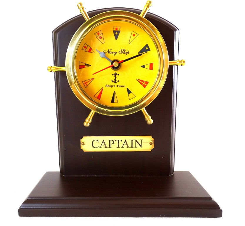 Mosiężny zegar marynistyczny 
