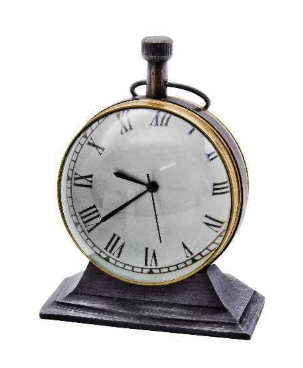 Mosiężny zegar stojący Trophy 