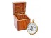 Zegar marynistyczny w pudełku drewnianym