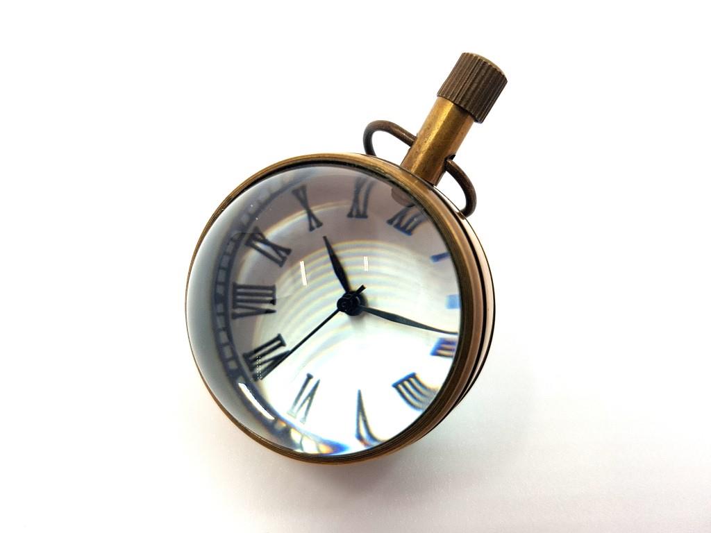 Zegar mosiężny MINIATURKA 