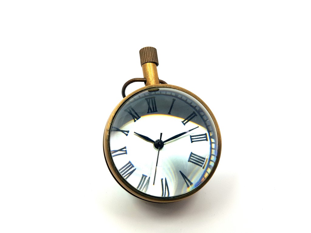 Zegar mosiężny MINIATURKA 