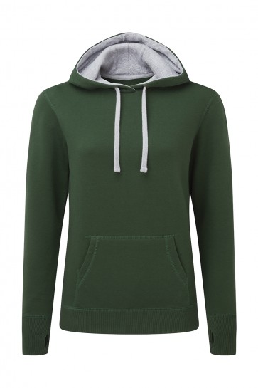 Damska bluza z kapturem Contrast Hoodie