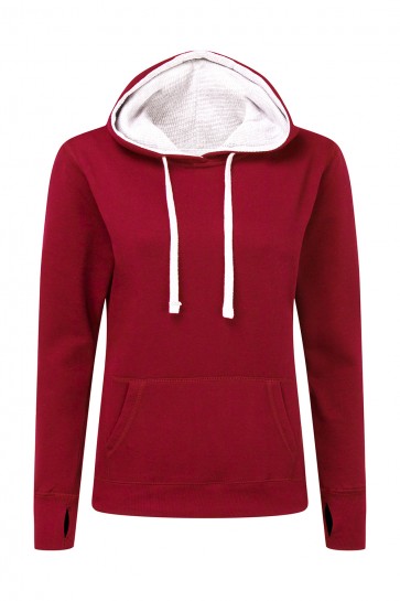 Damska bluza z kapturem Contrast Hoodie