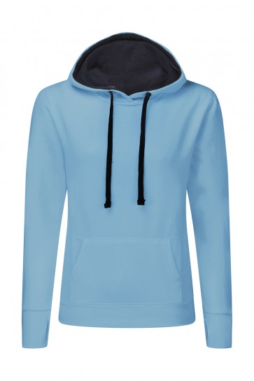 Damska bluza z kapturem Contrast Hoodie