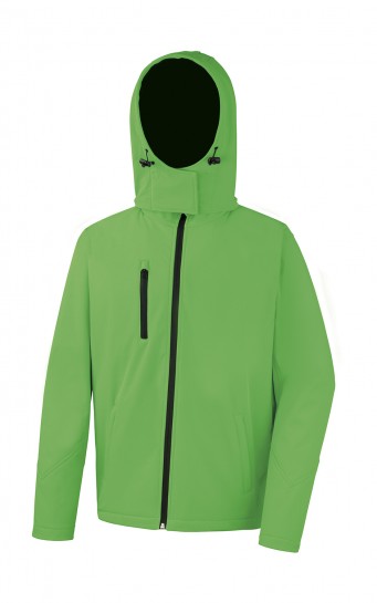 Męski Softshell z kapturem