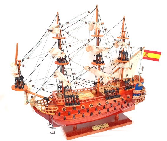 Ekskluzywny model galeonu San Felipe