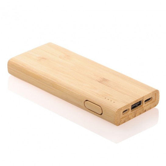 Bambusowy power bank 