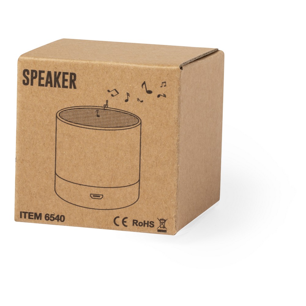 Głośnik bezprzewodowy ze słomy pszenicznej