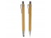 Zestaw piśmienny, bambusowy długopis i ołówek mech