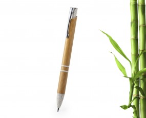 Bambusowy długopis, elementy ze słomy pszenicznej,